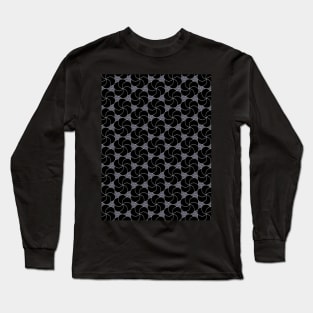 Obsidian Flowers Long Sleeve T-Shirt